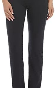 Jockey Women's Premium Pocket Slim Flare Yoga Pants | Comfortable Activewear for Fitness Enthusiasts | Perfect for Yoga